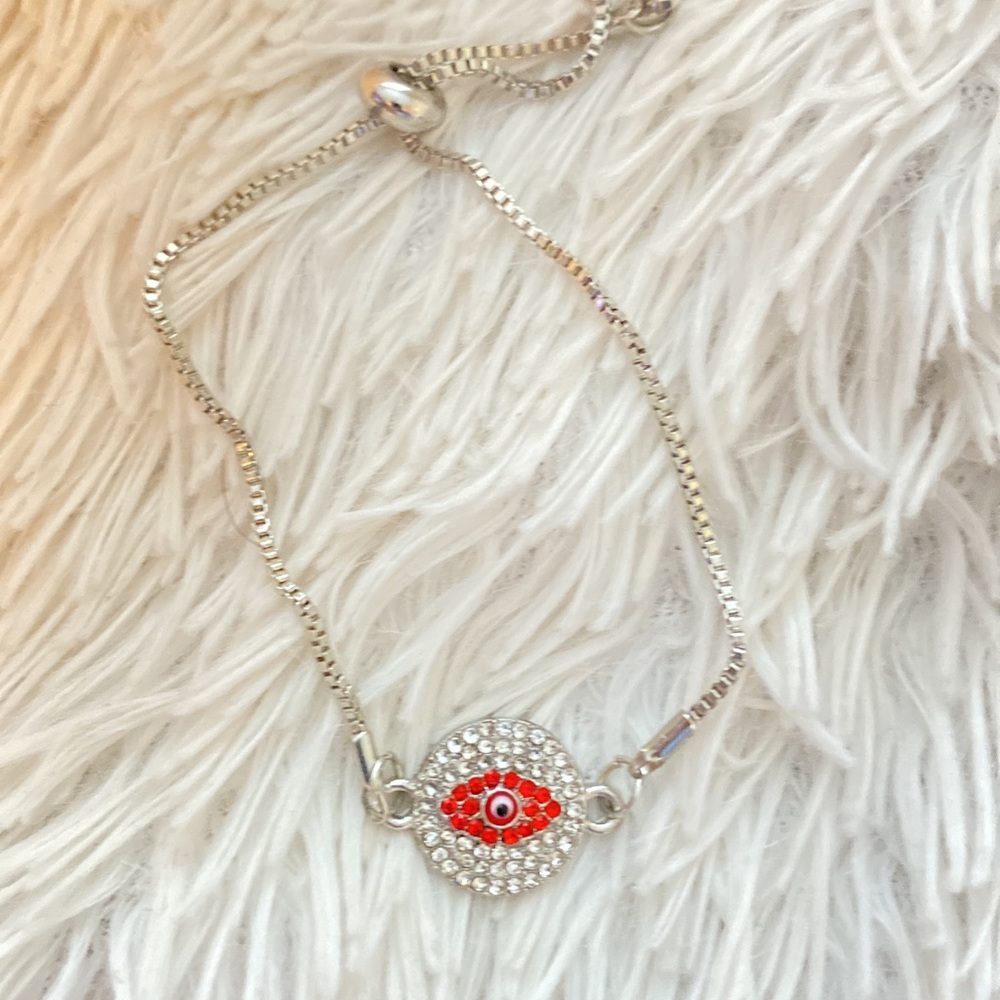 Evil eye bracelet gold & silver available